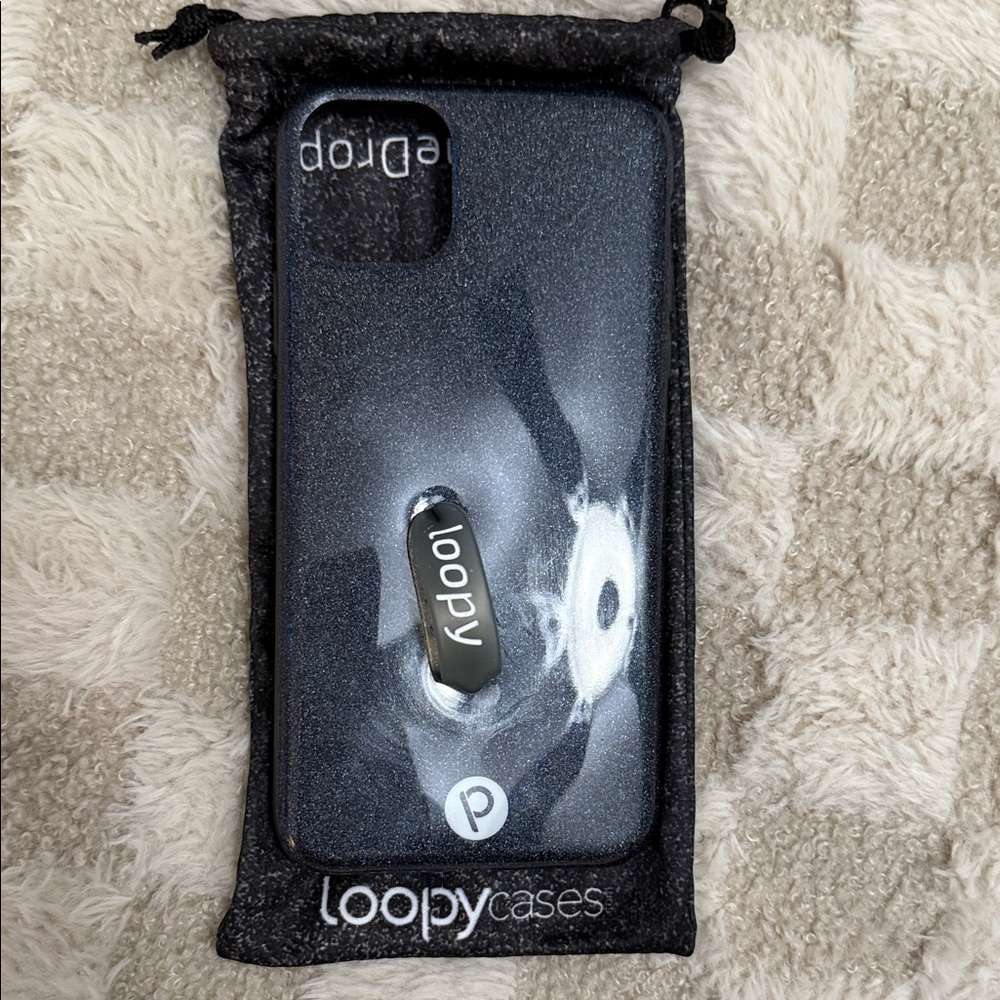Loopy iPhone 11 Pro Max Galaxy Black Phone Case